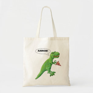 T-Rex och Pizza Tygkasse