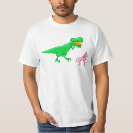 T-Rex och Unicorn Tee Shirt