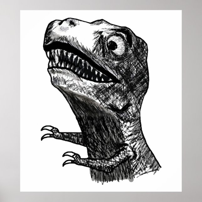 T-Rex-omräkningsnota - Poster (Framsidan)