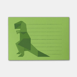 T-Rex origami Post-it Block