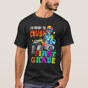 T Rex på Monster Lastbil - Im Redo till Crush Firs Shirt