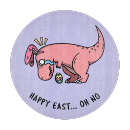 T-Rex Påsk, rund glasspets