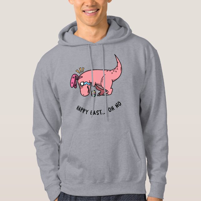 T-Rex Påsk Struggle Hoodie (Framsida)
