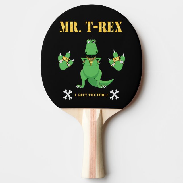 T-Rex Ping Pong Paddle Pingisracket (Framsidan)