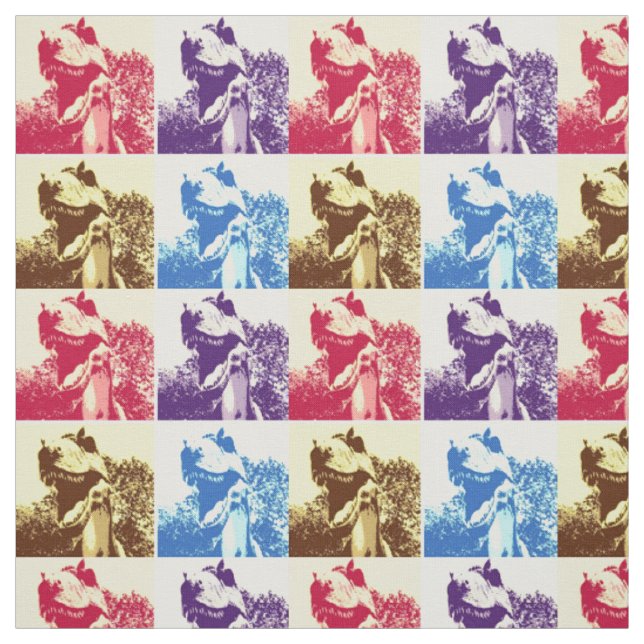 T-Rex Popkonst Tyg (Provkarta)