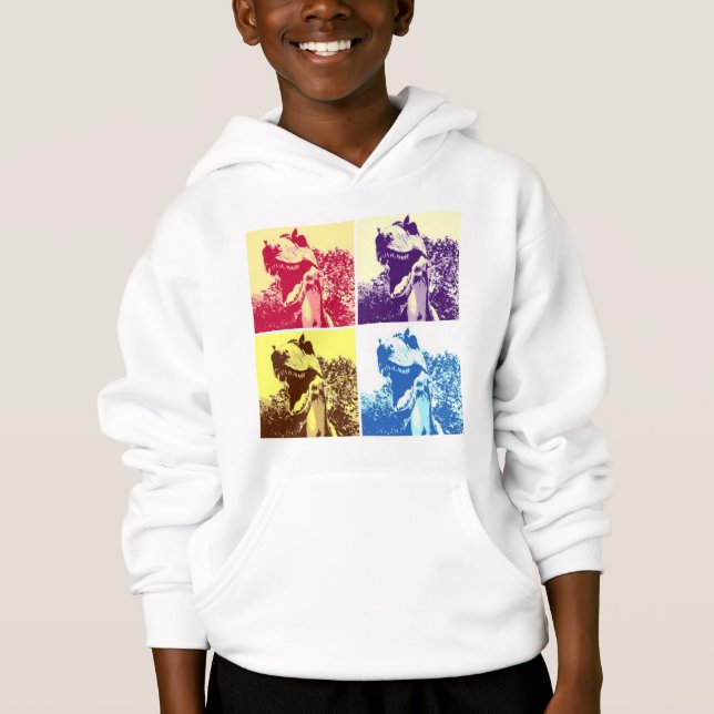 T-Rex-popup-diagram Tee Shirt (Framsida)