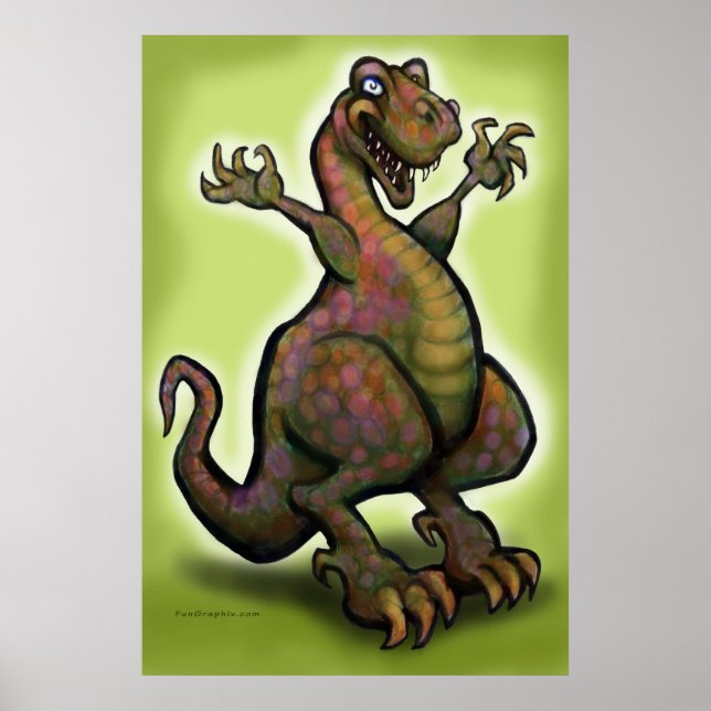 T-Rex Poster (Framsidan)