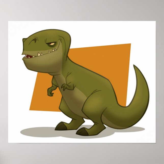 T-Rex-Poster Poster (Framsidan)