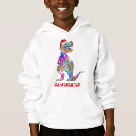 T Rex Psychedelic Dinosaur christmas T Shirt