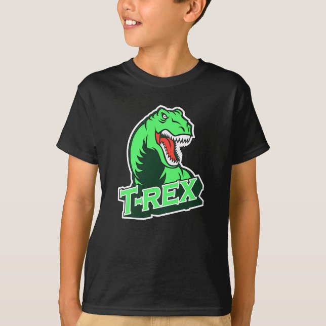 T-Rex Ranch Boy T Shirt (Framsida)