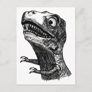 T-Rex-räntefaktura - vykort