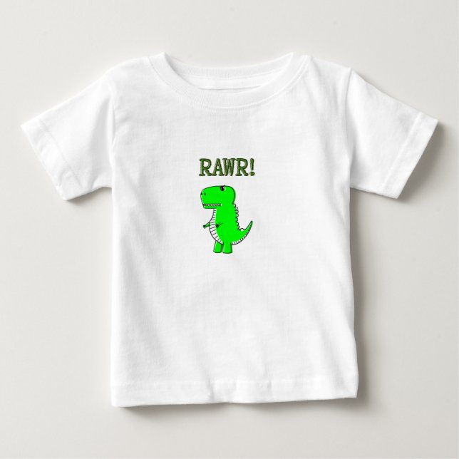 T-Rex-RAWR för ljus och Arg Tröja (Framsida)