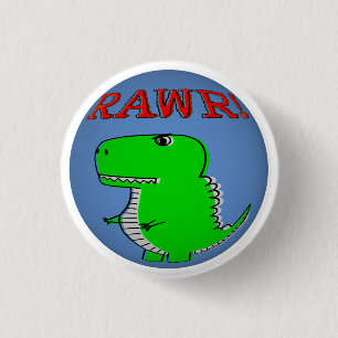 T-Rex RAWR-Tecknaden för Arg och ljud Knapp