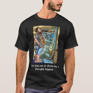 T-Rex-reflektion: Tänk Större Än Stort T Shirt