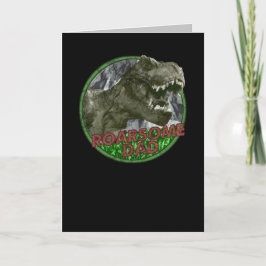 T-rex Roarsome Pappa Retro Kort