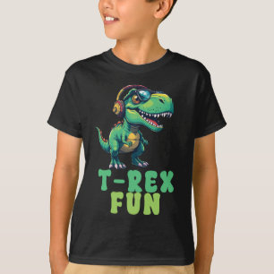 T-Rex Roligt Kids Boy T Shirt