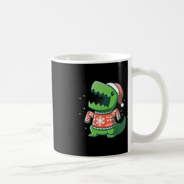 T-Rex-Roligten Dinosaur Ugly saurus Kaffemugg (Höger)