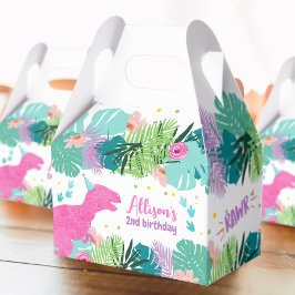 T-Rex Rosa Dinosaur Girl Dino PreHistory Birthday Presentaskar