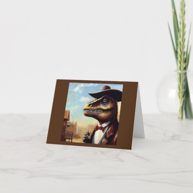 T Rex sheriff Kort (Framsida)