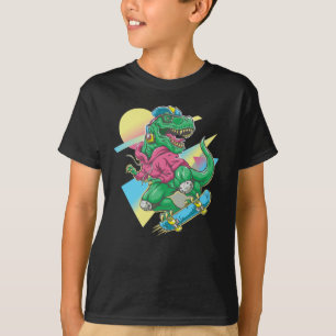 T-Rex Skateboader T Shirt