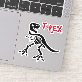 T-REX Skeleton Klistermärken