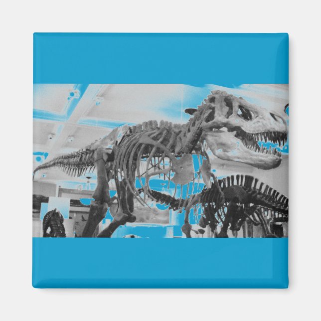 T-Rex Skeleton Pencil Magnet (Framsidan)