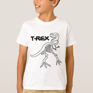 T-rex Skeleton T Shirt