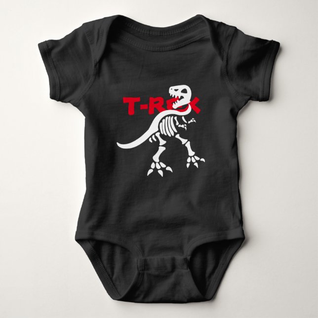 T-rex Skeleton T Shirt (Framsida)