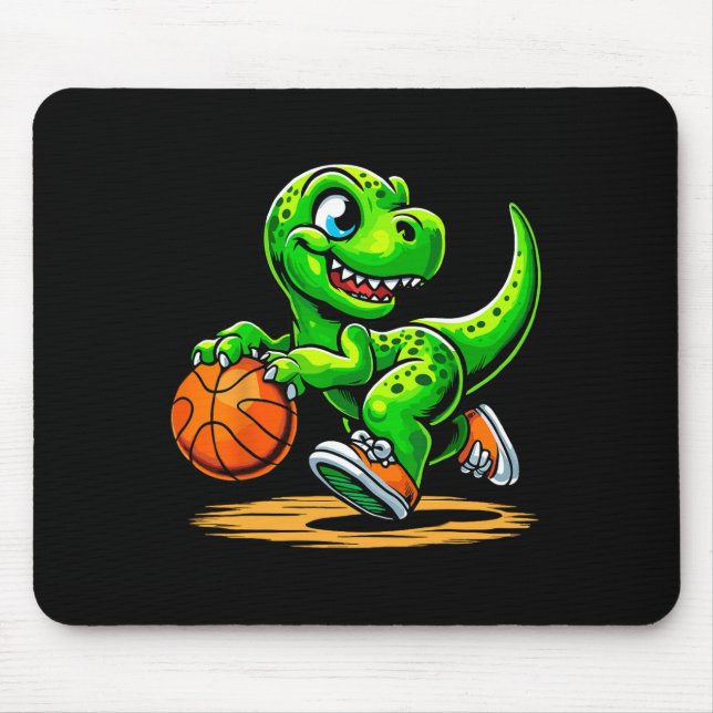 T-rex Skelett Spelare Dinosaurie  Musmatta (Framsidan)
