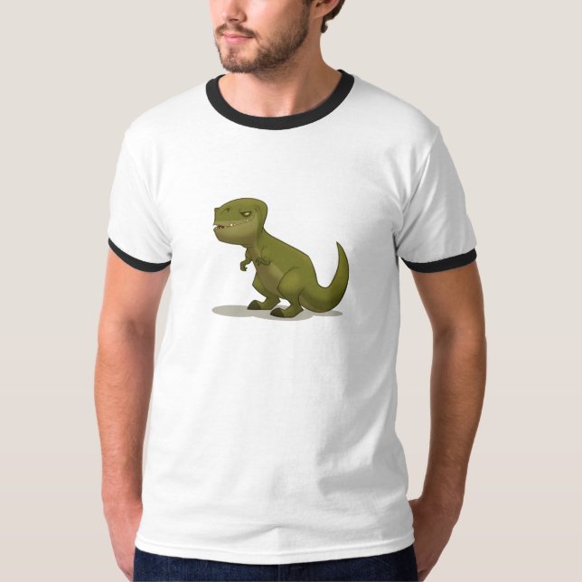 T-Rex skjorta T-shirt (Framsida)