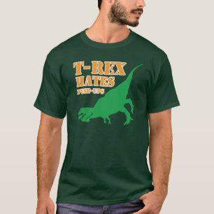 T-Rex som hat skjuter, Ups T-skjortan Tee Shirt