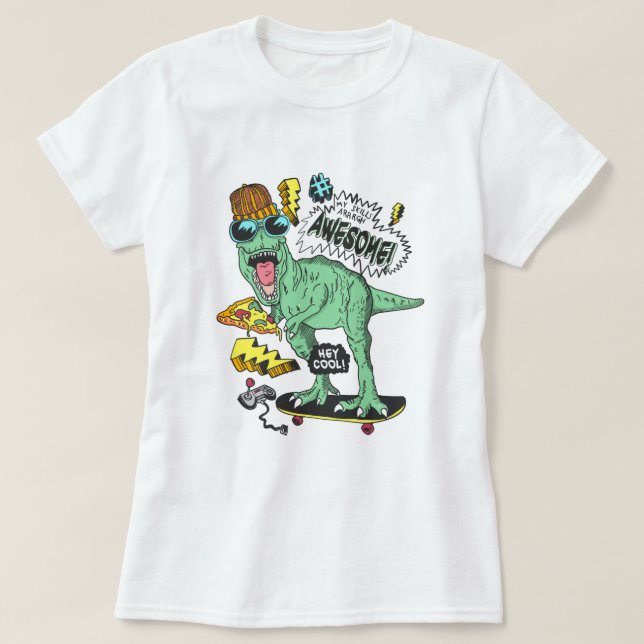 T-Rex T Shirt (Design framsida)