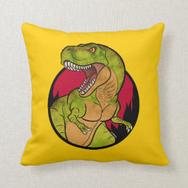 T-Rex tecknad Kudde