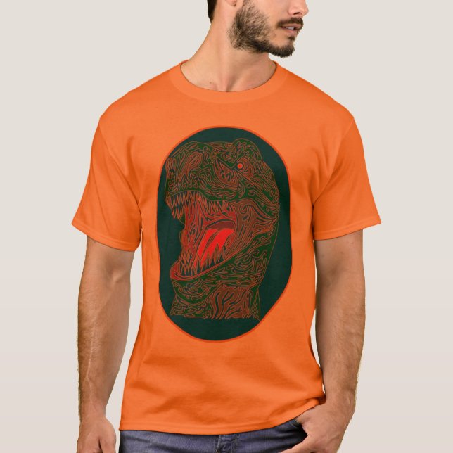 T-rex Tee (Framsida)