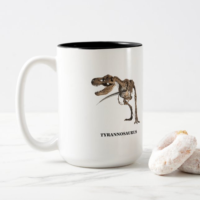 T Rex Två-Tonad Mugg (Med munk)