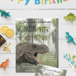 T-Rex Tyrannosaurus Rex Dinosaur Birthday Budget
