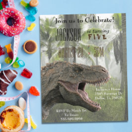 T-Rex Tyrannosaurus Rex Dinosaur Birthday Budget