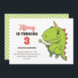 T-Rex Unicorn Fairy Kids Dinosaur Birthday Inbjudningar<br><div class="desc">För barn för rutdesign,  pojkar eller flickor som kärlek dinosaur,  dino-tecknad,  T-rex och andra dinosauriarter. Perfekt för födelsedagsfest av Jurassic-tema. Du kan anpassa ordalydelsen så att den passar för andra tillfällen.</div>