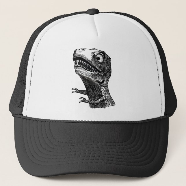 T-Rex ursinne Meme - hatt Keps (Framsida)