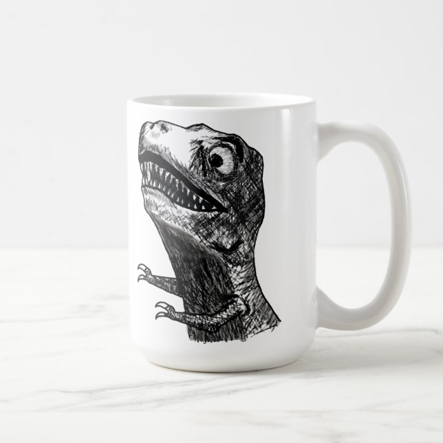 T-Rex ursinne Meme - mugg (Höger)