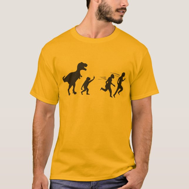 T Rex-utveckling T-shirt (Framsida)