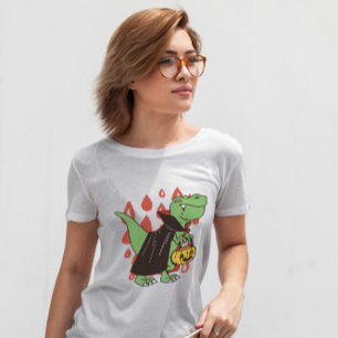 T Rex Vampire Dinosaur Halloween Shirt
