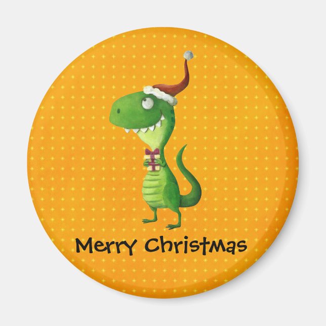 T-rex vid julljul magnet (Framsidan)