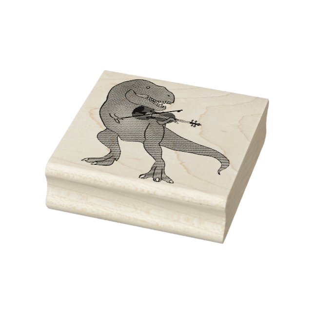 T-Rex Violin Stämpel (Stämpel)