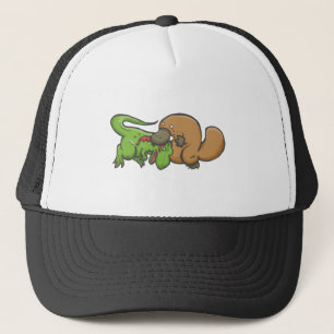 T-rex vs näbbdjur keps