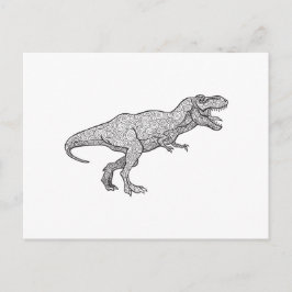 T-Rex Vykort