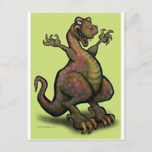T-Rex Vykort