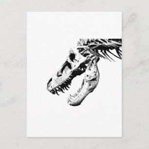 t-rex vykort