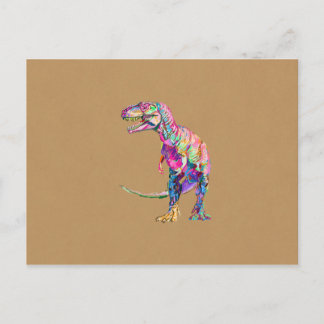 T. rex vykort