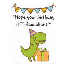 T-Rexcellent födelsedag